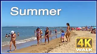 【4K】WALK Punta del Este URUGUAY 4k video Mansa Beach
