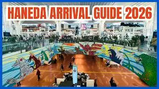 Haneda Airport JAPAN 2026 Travel Guide 🇯🇵 First Time Arrival - Transport - SIM - Money & Entry Rules