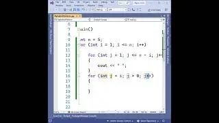 Alphabet Pattern Coding | CPlusPlusProgramming | ThinhPham 
