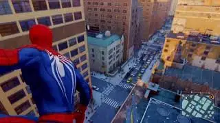 Spider man ps4 Free Roam the city