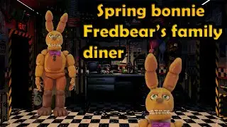 Как слепить Спринг бонни из пластилина FAN MADE/FREDBEAR'S FAMILY DINER