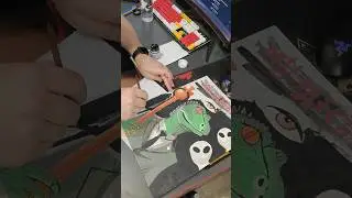 Рисую ящера на 500к подписчиков!