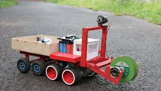 science project  how to make rock cutting / science exhibition project dc motor rock cutter machine