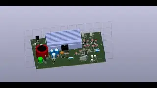 Audio amplifier 2channel with processor