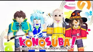 Roblox Konosuba Cosplay: Megumin, Aqua, Kazuma, Darkness Avatar Outfit