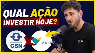 🔴CMIN3 ABAIXO DE 5 VALE A PENA? - CSN Mineração (CMIN3) ou Vale (VALE3): Qual ação investir?