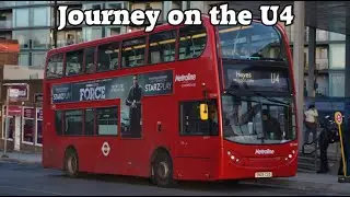 *Kickdown* Journey on Route U4 - ADL Enviro 400/Trident - TE1749 (SN09CGO)