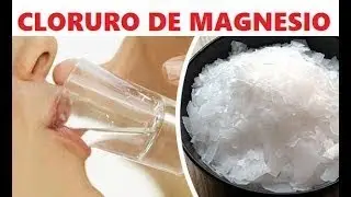 Cloruro de magnesio - para que sirve - cómo se toma