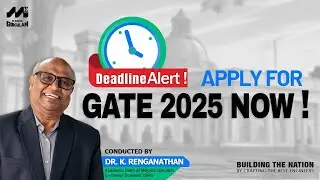 GATE 2025 Last Date Alert | Application Deadlines Fees and Important Updates