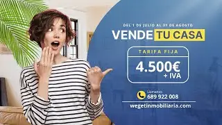 [Promoción de verano] Gestión de venta de tu casa por 4.500€ + IVA