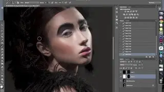 Editing In Photoshop using cheap lighting system (slower version)
