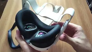 Third party aftermarket silicone mask cover for Oculus Quest 3