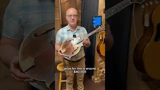 It costs how much?! The most expensive mandolin we have in the shoppe! #mandolin #mandolininstrument