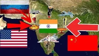 क्या हो अगर अमेरिका रूस और चीन एक साथ भारत पर हमला कर देते हैं | USA,China & Russia attacked India