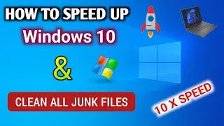 How to speed up windows computer running slow | Clean and speed up windows 10 || AZB 101