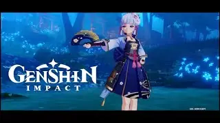 Ayaka elegantly Dances CUTSCENE | Genshin Impact