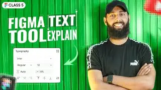Class 5th | Text Tool in Figma Explained | klaviyo | marketing chamber | Email designing course