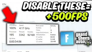 DISABLE THESE SETTINGS TO BOOST FPS IN FORTNITE! (BOOST FPS & 0 DELAY)