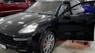 Автоматическая тонировка на Porsche Cayenne 958