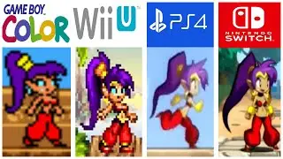 EVOLUTION OF SHANTAE GAMES #playstation #xbox #nintendo #gaming #shantae #gameplay #games #game