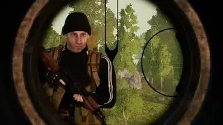 Semi-Auto SNIPER Suppressing The Enemy - Squad - Gameplay