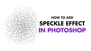 How to Add Stipple Effect in Photoshop - Simple Tutorial Stipple / Grain effect