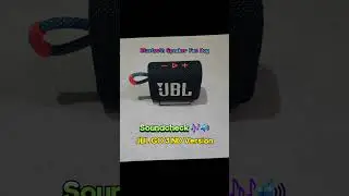 JBL GO 3 Soundcheck! (ND Version)