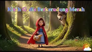 Kerudung Merah dan Serigala Licik | Dongeng Anak Penuh Ketegangan dan Hikmah