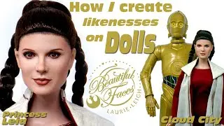 Ten Steps on How I Create Likenesses on Dolls Repainting
