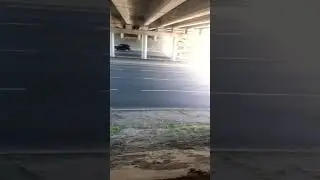 Под мостом в городе Барнаул