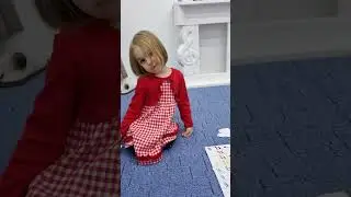 Изучение основ нотной грамоты в игровой форме !  Кинас Ираида, 3,9 лет 🫠