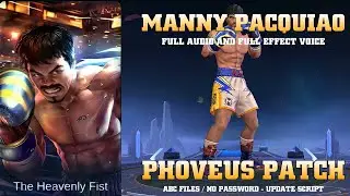 Paquito Manny Pacquiao Skin Script With Full Sound & Full Effect | ABC File By ArthurTzy