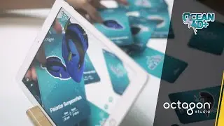 Introducing Ocean 4D+ Augmented Reality Flashcards | Octagon Studio