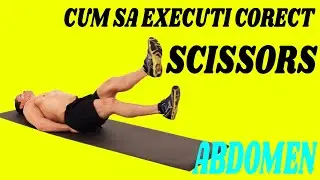 Fluturari picioare din intins pe spate abdomen, scisors - Cum sa executi corect !