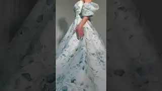Вечернее платье Роза, эвкалипт