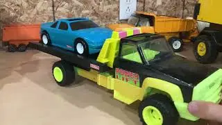 Tonka Power Lift Flatbed!!! Really works!!