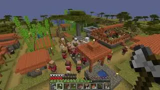 Minecraft: Акацевая деревня №3