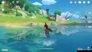 pushing amber genshin impact backwards with recoil until she is waterlogged
