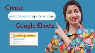 Searchable Drop-Down list in Google Sheets