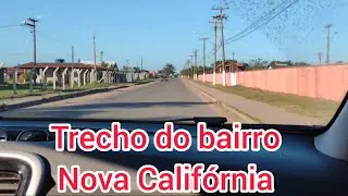 Visitei um trecho do Nova Califórnia/ Unamar/ Cabo Frio