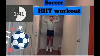 4 Minute HIIT Soccer Workout