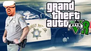 Playing GTA 5 as a HWY PATROL in (VIRTUAL REALITY) LSPDFR