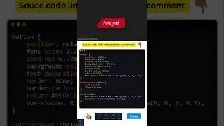 Create Hover Me animated Button using HTML CSS 