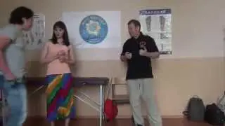 Презентация массажа ногами  Мария Хованская, Андрей Яковлев