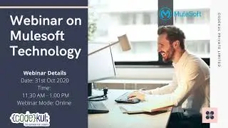 Online Mulesoft Webinar at CodeKul