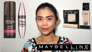 #MakeUpReview #MakeUpTest BAKIT SIKAT ANG MAYBELLINE COSMETICS? |  PRODDUCT TESTING | Jem August