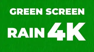 Green Screen Rain Effect – Free Rain Overlay Footage (No Copyright)