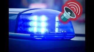 POLICE LIGHT 🚔 Luz de Policia 🔵 Sirena 🔊 Strobe Effect SOUND | CON SONIDO