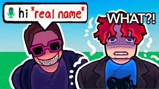 Trolling as CREEPY STALKER on Roblox Voice Chat...