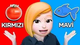 🍎 Anneciğim Renkleri Öğrenelim 🌤️ | Renkleri Öğreten Çocuk Şarkısı | AfacanTV Türkçe Bebek Şarkıları